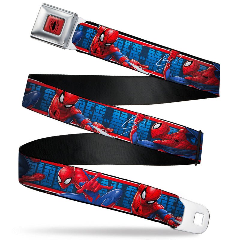 Marvel Ultiamte Spider - Man Action Poses Full Color Seatbelt Belt - Fundom