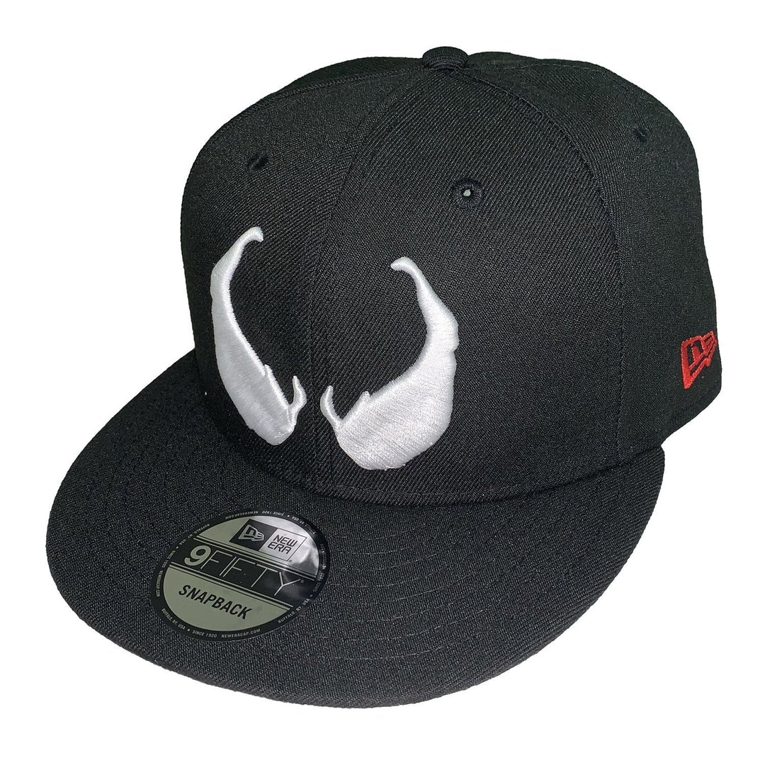 Marvel Venom Eyes New Era 9Fifty Black Snapback Cap Hat - Fundom