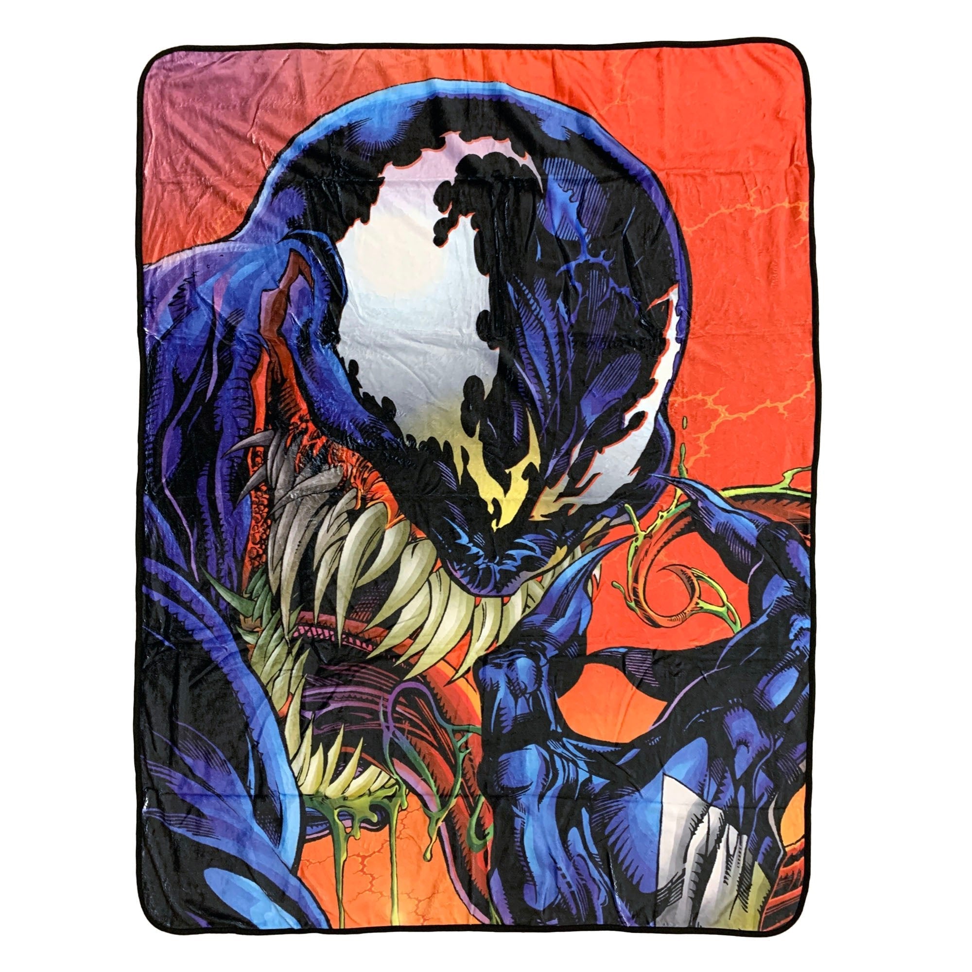 Marvel Venom Tongue Spider - Man Villain Fleece Throw Blanket 45in. By 60in. - Fundom