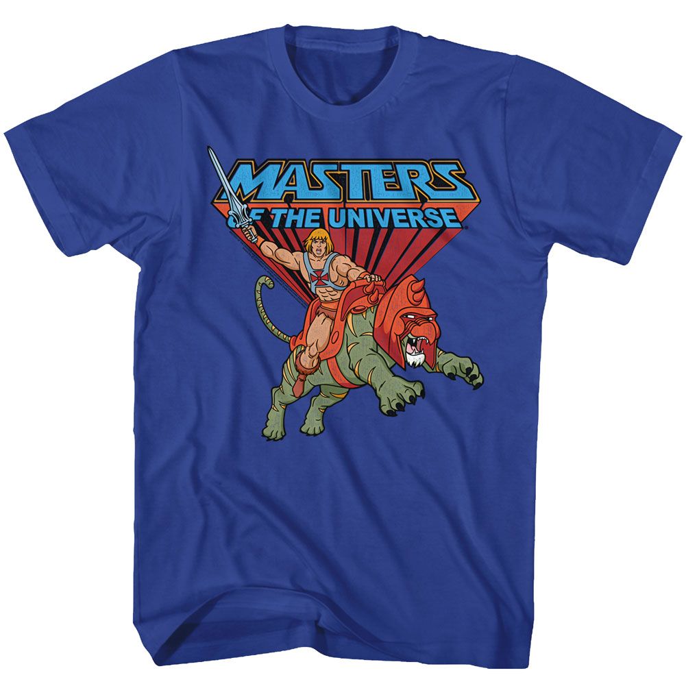 Masters Of The Universe He - Man Ride Into Battle Adult T-Shirt - Fundom