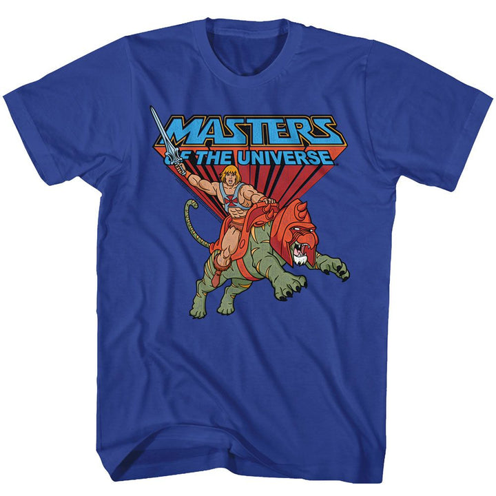 Masters Of The Universe He - Man Ride Into Battle Adult T-Shirt - Fundom