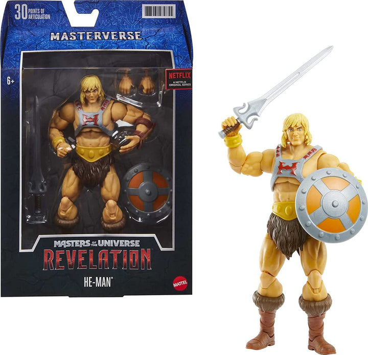 Masters of the Universe Masterverse Collection Revelation Battle He - Man 7 - in Action Figure - Fundom