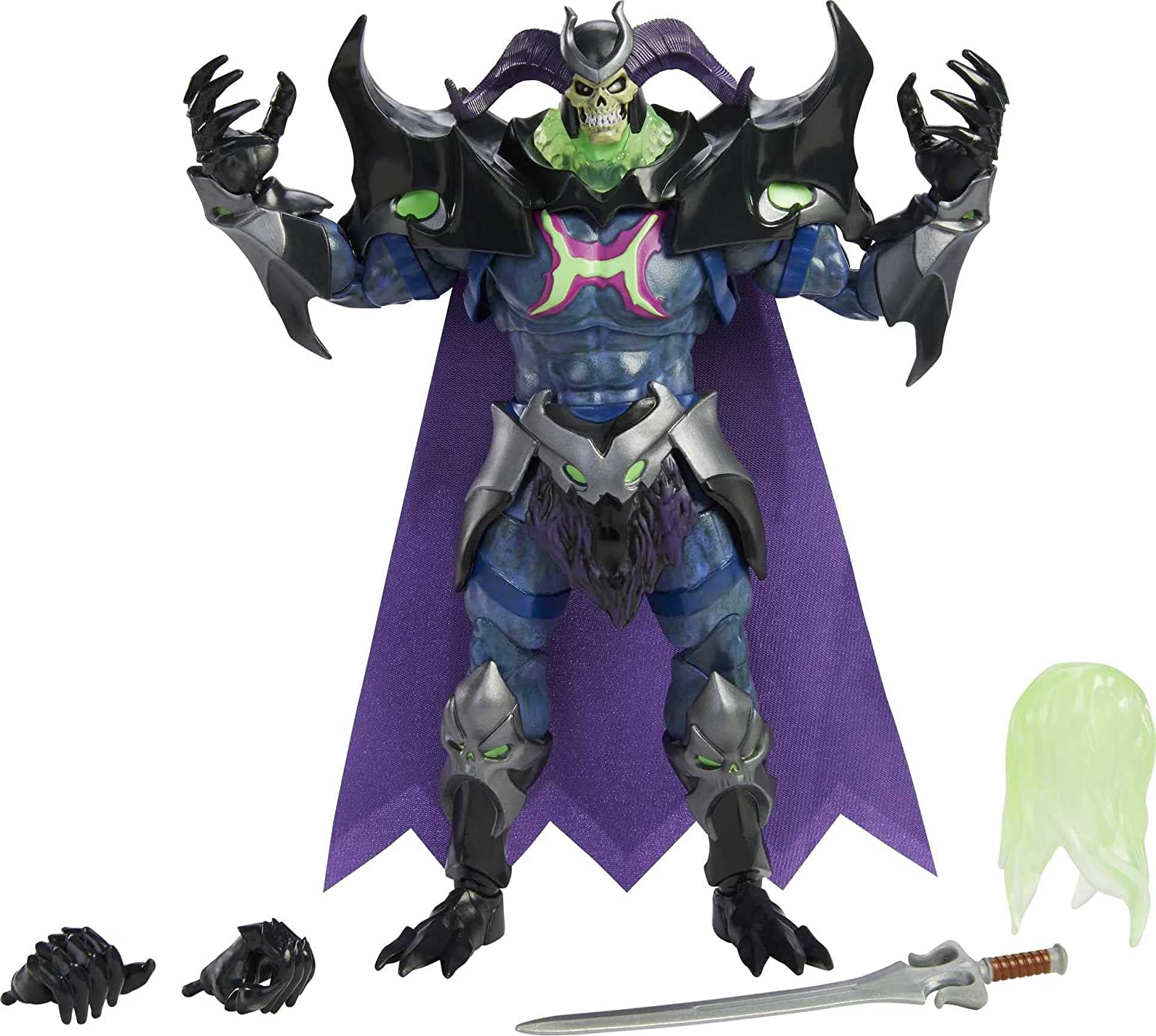 Masters of the Universe Masterverse Power of Grayskull Skeletor 9 Inch Battle Action Figure - Fundom