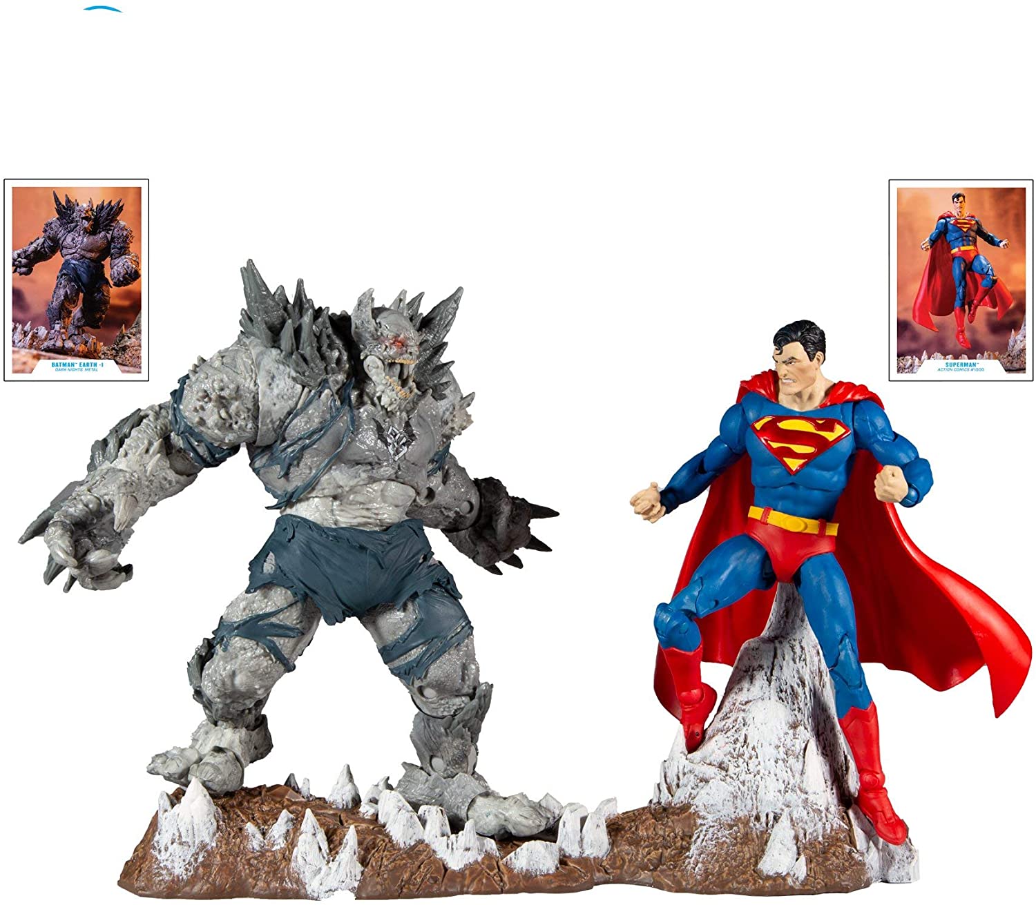 McFarlane Toys DC Collector Superman Vs Devastator Multipack Action Figure Set - Fundom