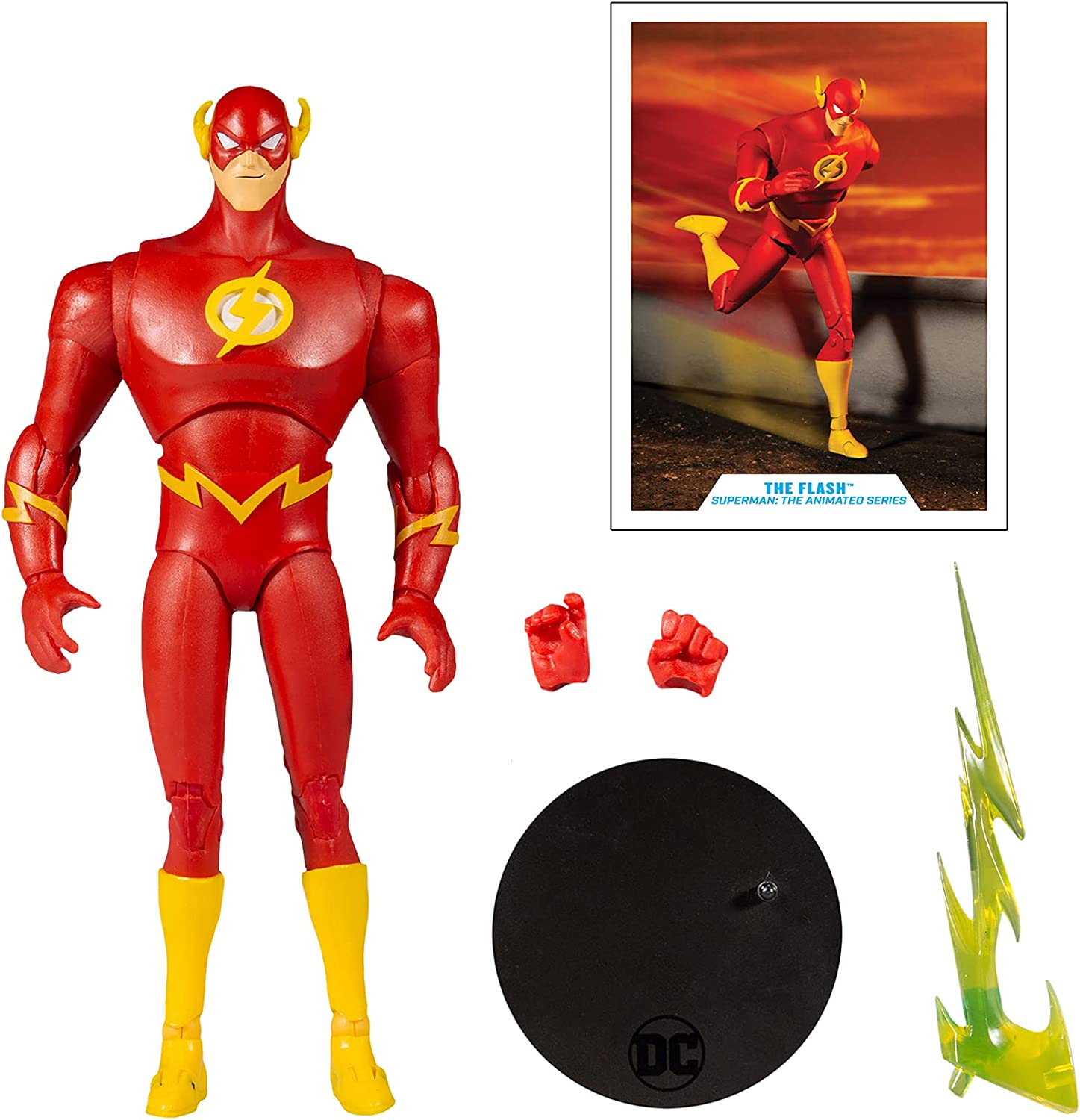 McFarlane Toys DC Multiverse Flash The Animated Series 7" Action Figure - Fundom
