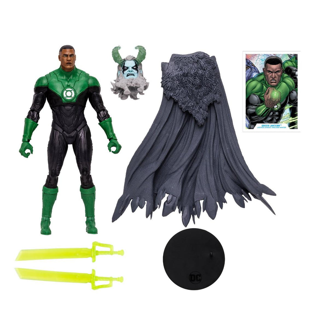 McFarlane Toys DC Multiverse Justice League: Endless Winter Green Lantern Build - A - Figure 7 - in Action Figure - Fundom