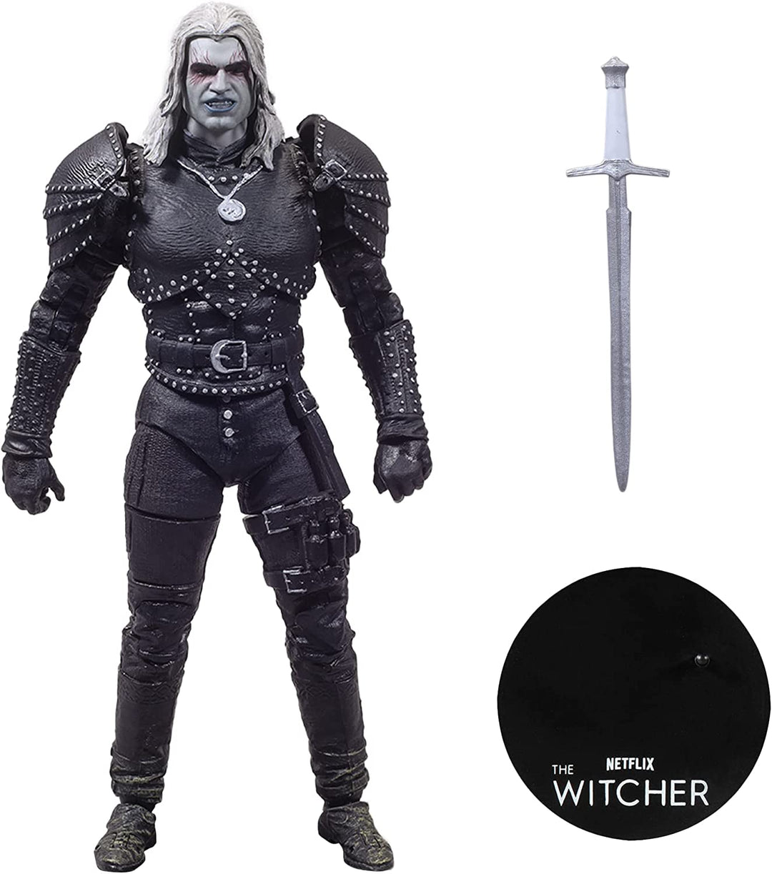 McFarlane Toys Netflix The Witcher Geralt of Rivia Witcher Mode (Season 2) 7" Action Figure with Accessories - Fundom
