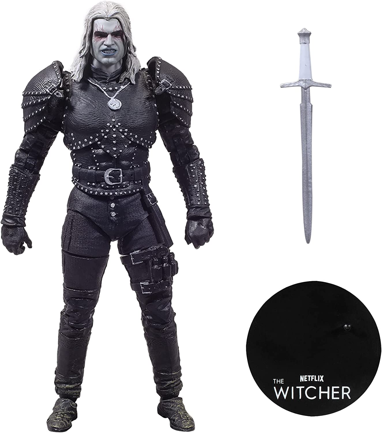 McFarlane Toys Netflix The Witcher Geralt of Rivia Witcher Mode (Season 2) 7" Action Figure with Accessories - Fundom