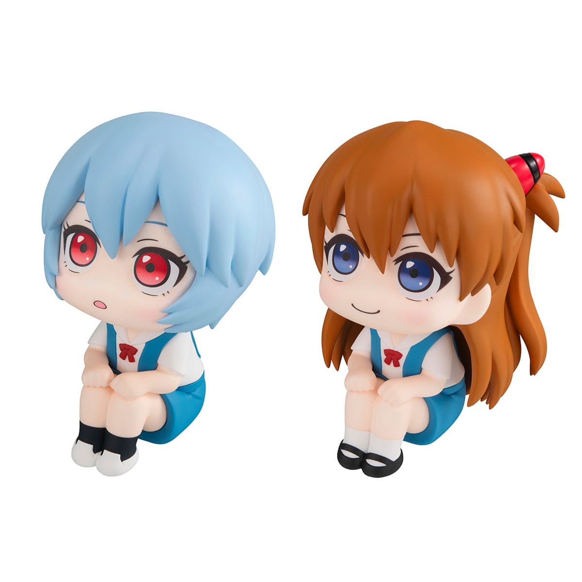 Megahouse Evangelion: 3.0+1.0 Thrice Upon a Time Rei Ayanami & Shikinami Asuka Langley Look Up Series Figure Set With Gift - Fundom