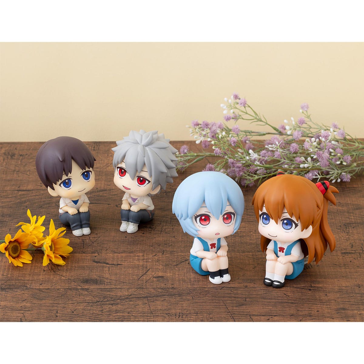 Megahouse Evangelion: 3.0+1.0 Thrice Upon a Time Rei Ayanami & Shikinami Asuka Langley Look Up Series Figure Set With Gift - Fundom