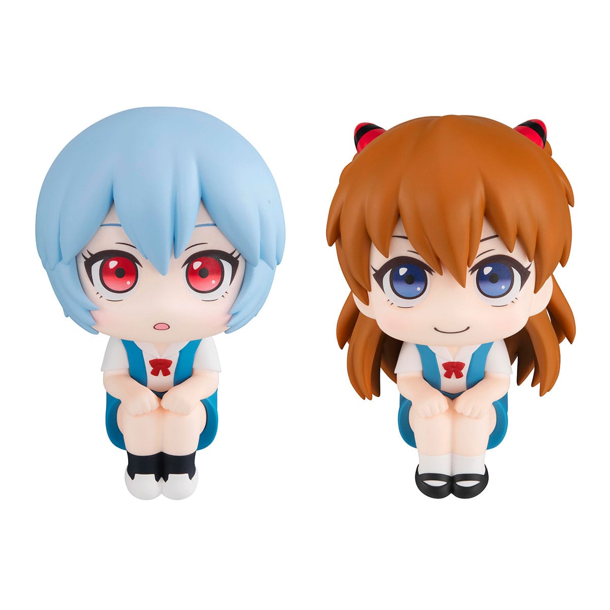 Megahouse Evangelion: 3.0+1.0 Thrice Upon a Time Rei Ayanami & Shikinami Asuka Langley Look Up Series Figure Set With Gift - Fundom