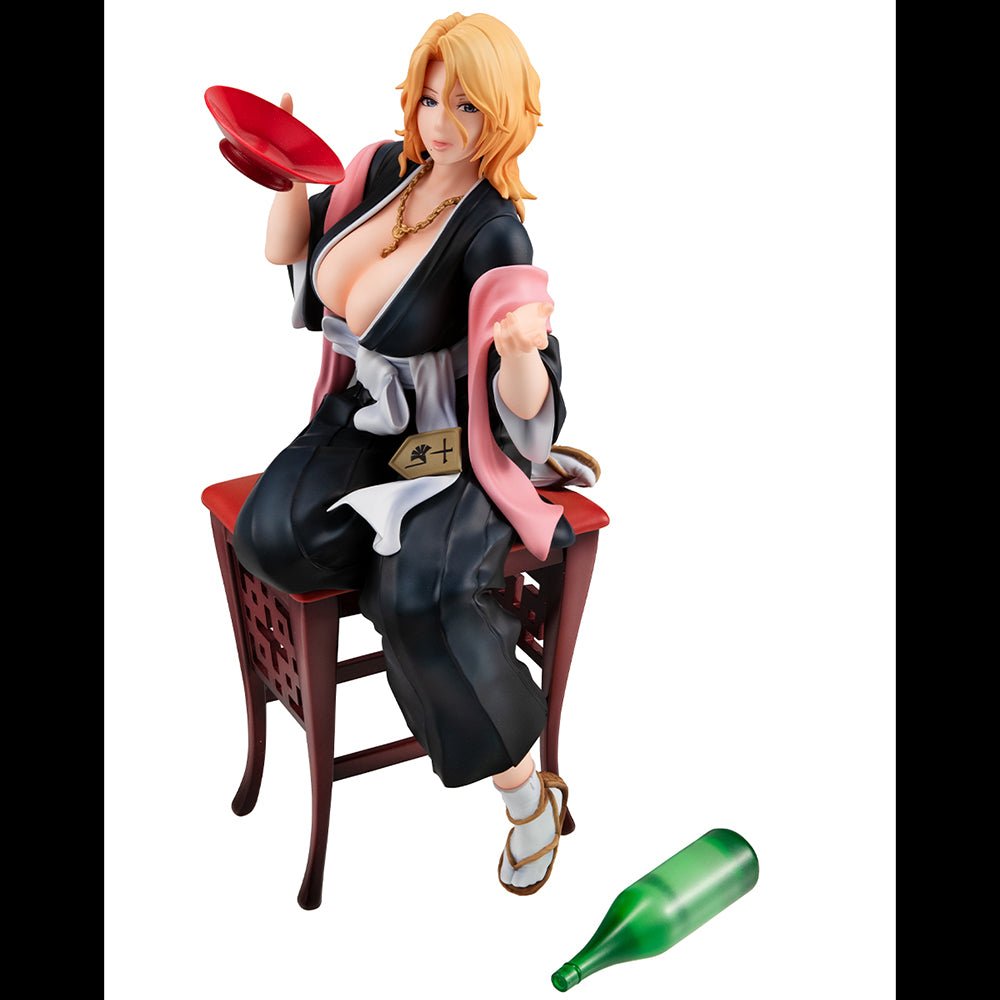MegaHouse G.E.M.Series Bleach: Thousand - Year Blood War Rangiku Matsumoto Tipsy Ver. Figure - Fundom
