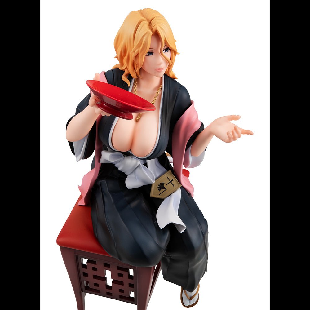 MegaHouse G.E.M.Series Bleach: Thousand - Year Blood War Rangiku Matsumoto Tipsy Ver. Figure - Fundom