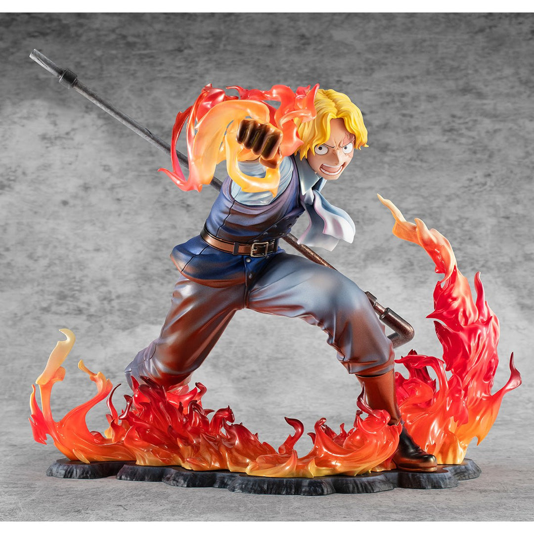 MegaHouse - One Piece Portrait Of Pirates Sabo Fire 1st IHRNC PVC Figure Limited - Fundom