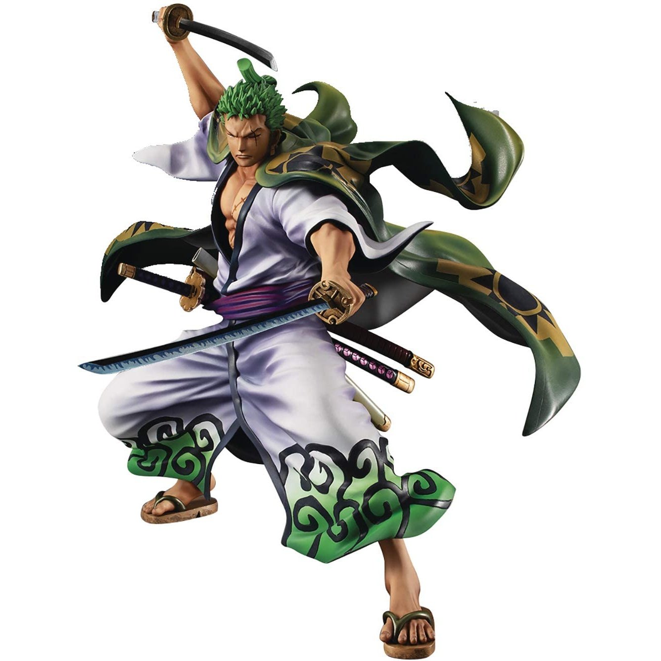 Megahouse One Piece Portrait of Pirates Warriors Alliance Zoro Juro Figure - Fundom