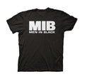 Men in Black Adult Unisex MIB Logo Adult T-Shirt - Fundom