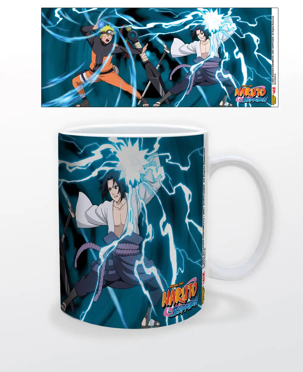 Naruto Shippuden - Naruto vs. Sasuke - Ceramic Coffee Mug
