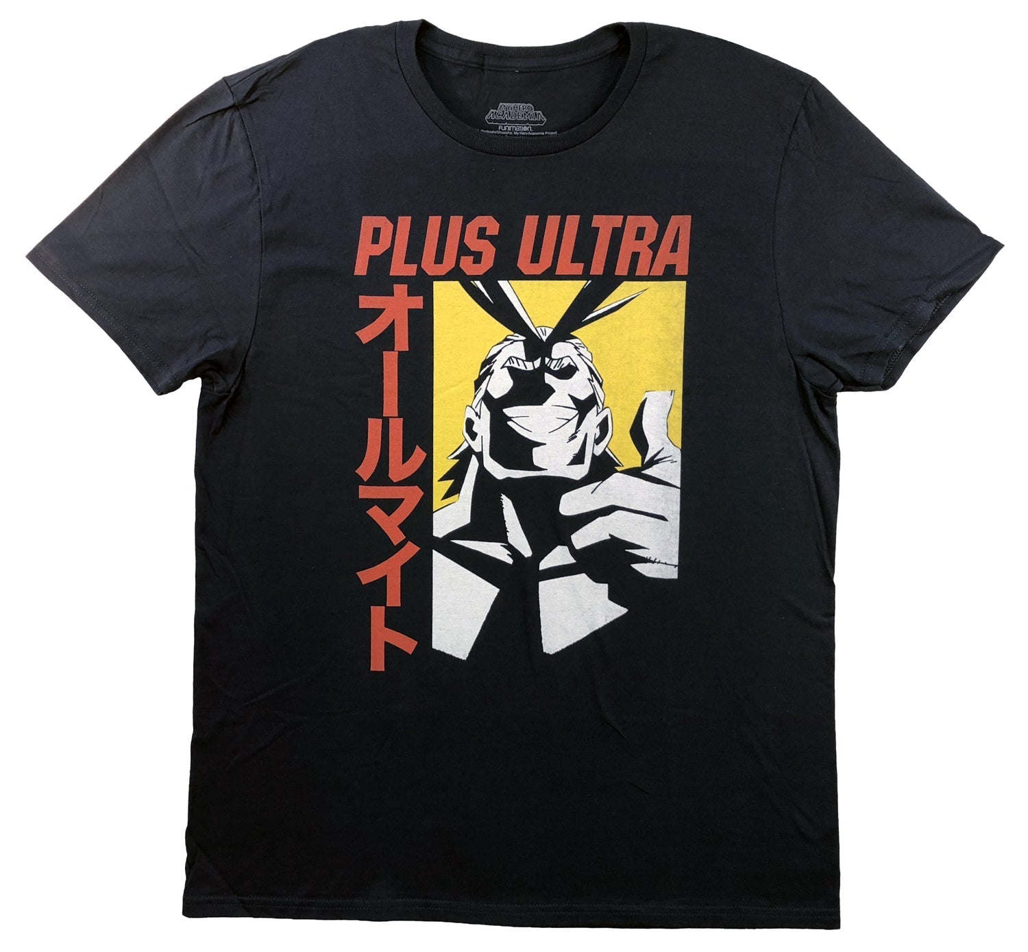 MHA My Hero Academia All Might Plus Ultra Adult T-Shirt - Fundom