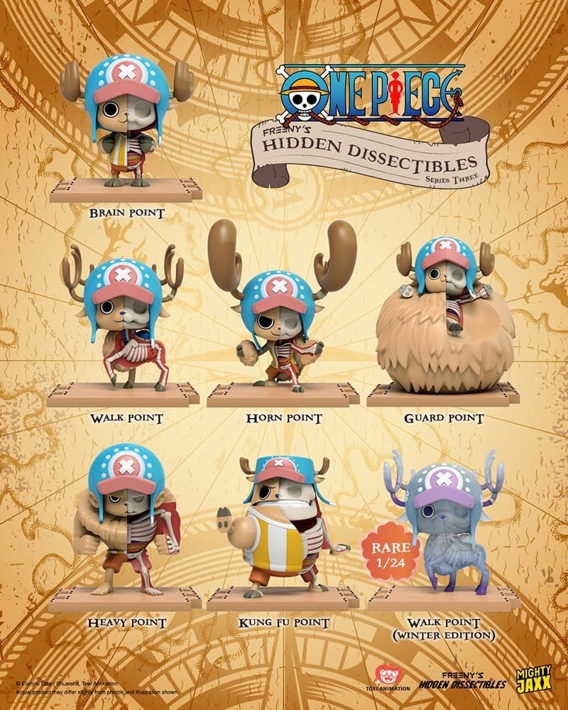 Mighty Jaxx Freeny's Hidden Dissectibles One Piece Series 3 Chopper Edition Blind Box Figure - Fundom