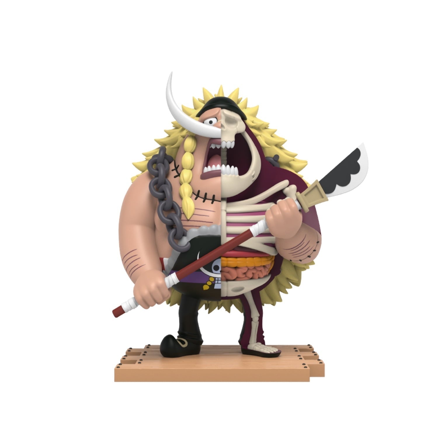 Mighty Jaxx Freeny's Hidden Dissectibles One Piece Warlords Edition Blind Box Figure - Fundom