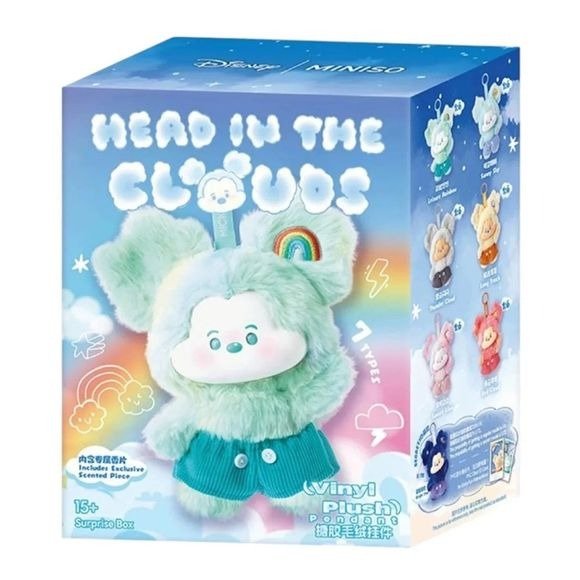 MINISO Disney Mickey Head in the Clouds Collection Plush Blind Box - Fundom