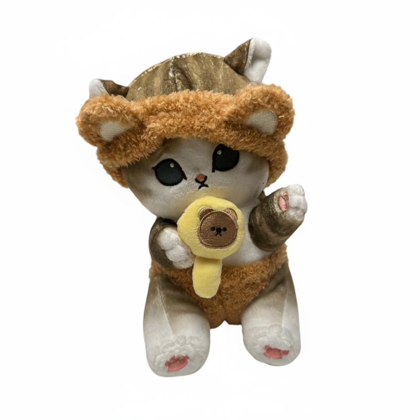 Mofusand Beauty Bear Cat Plush 9" - Fundom