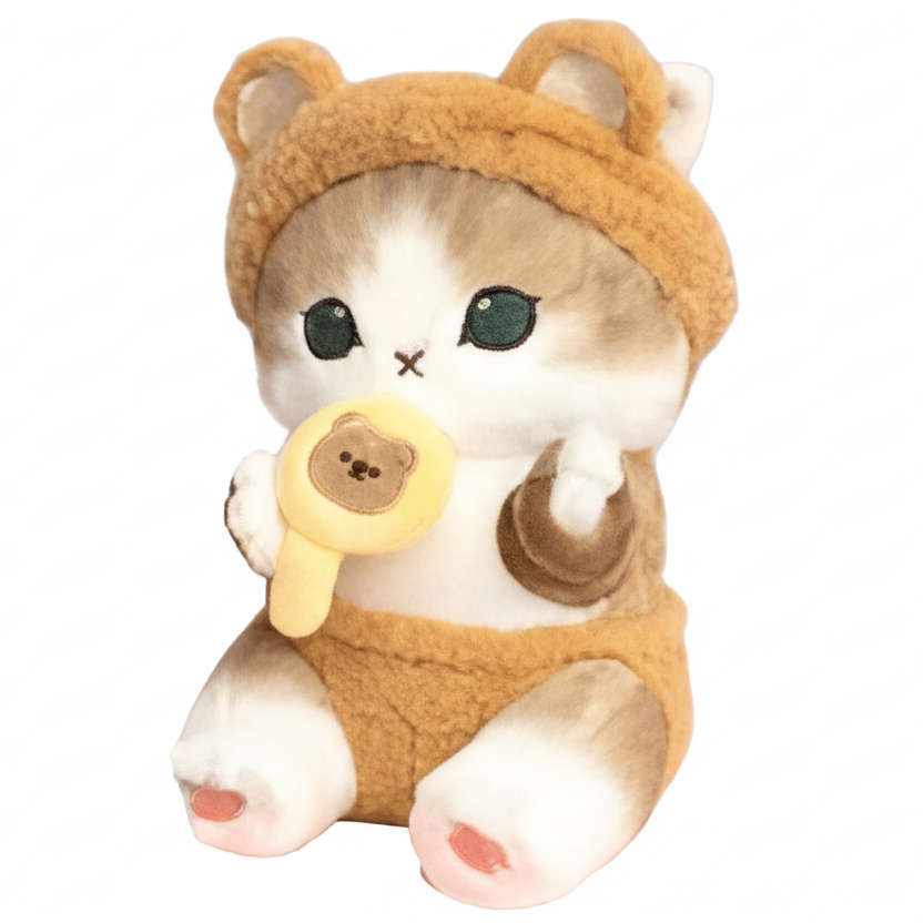 Mofusand Beauty Bear Cat Plush 9" - Fundom