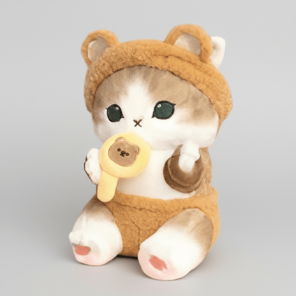 Mofusand Beauty Bear Cat Plush 9" - Fundom