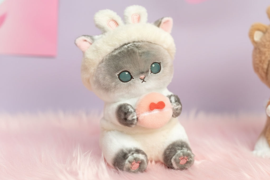 Mofusand Beauty Bunny Cat Plush 9" - Fundom