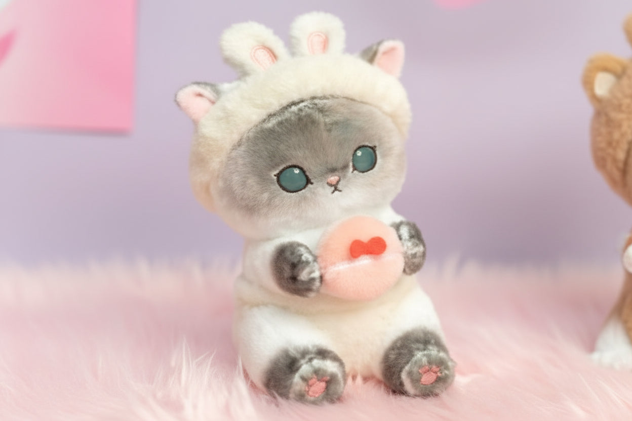 Mofusand Beauty Bunny Cat Plush 9" - Fundom
