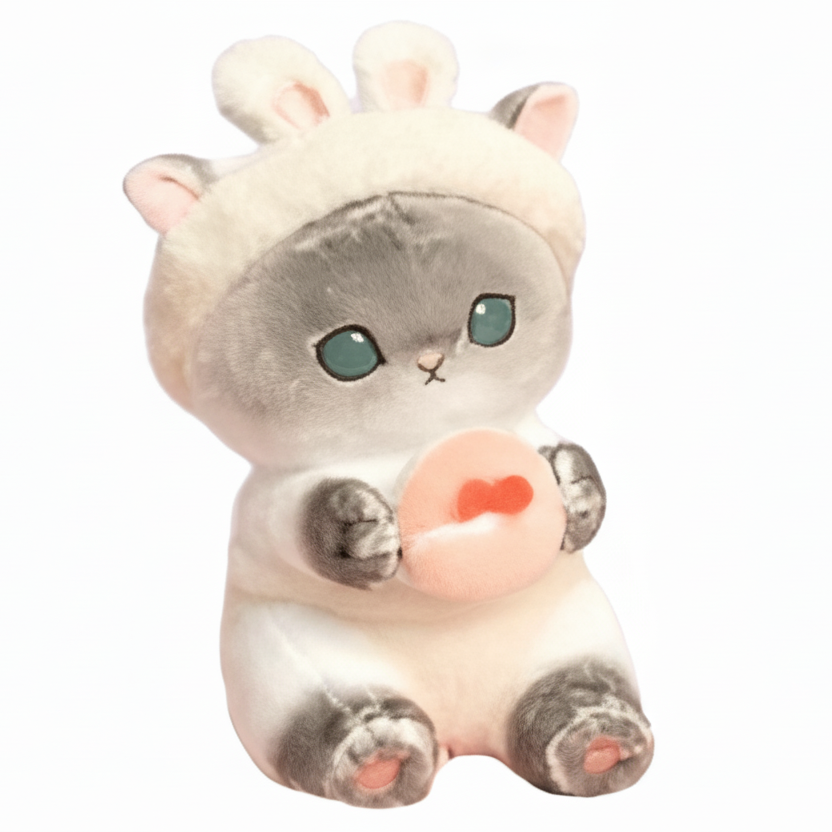 Mofusand Beauty Bunny Cat Plush 9" - Fundom