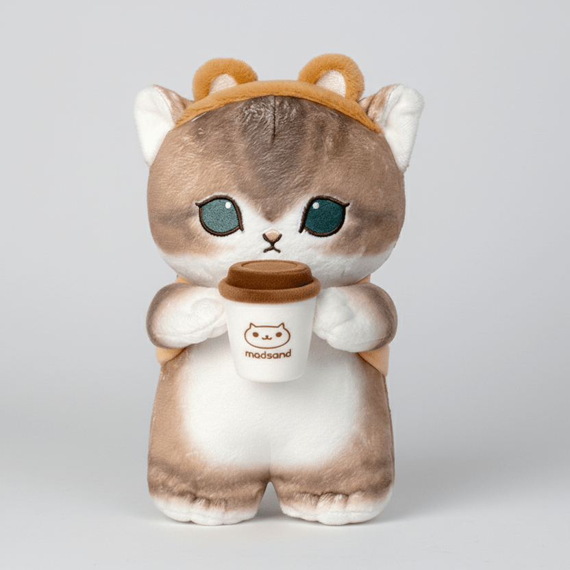 Mofusand Cookie Cat Plush 9" - Fundom