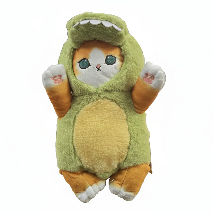 Mofusand Kawaii Dinosaur Cat Plush 20" - Fundom