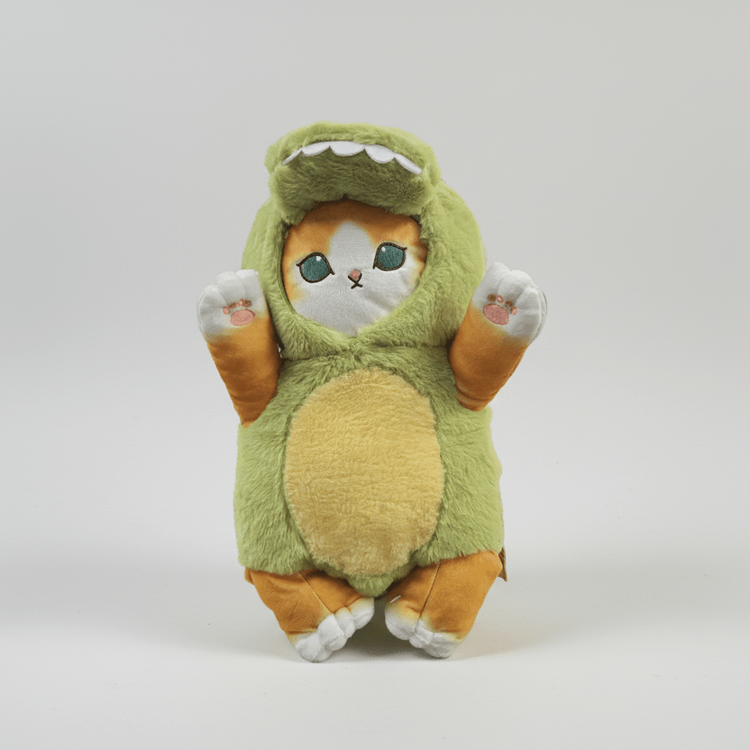 Mofusand Kawaii Dinosaur Cat Plush 20" - Fundom