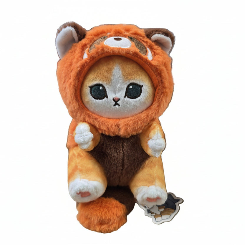 Mofusand Kawaii Red Panda Cat Plush 9" - Fundom