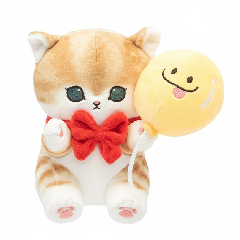 Mofusand Party Balloon Cat Plush 9" - Fundom