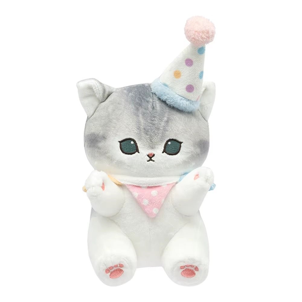 Mofusand Party Hat Cat Plush 9" - Fundom