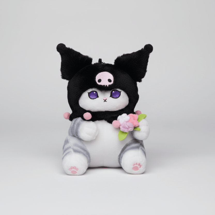 Mofusand Sanrio Kuromi Cat Plush 9" - Fundom