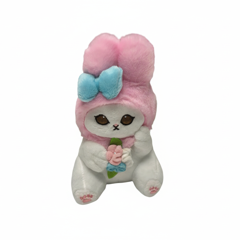 Mofusand Sanrio My Melody Cat Plush Keychain - Fundom