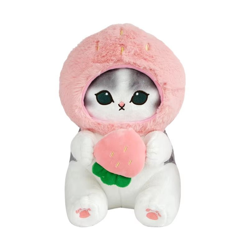 Mofusand Strawberry Cat Plush 12" - Fundom
