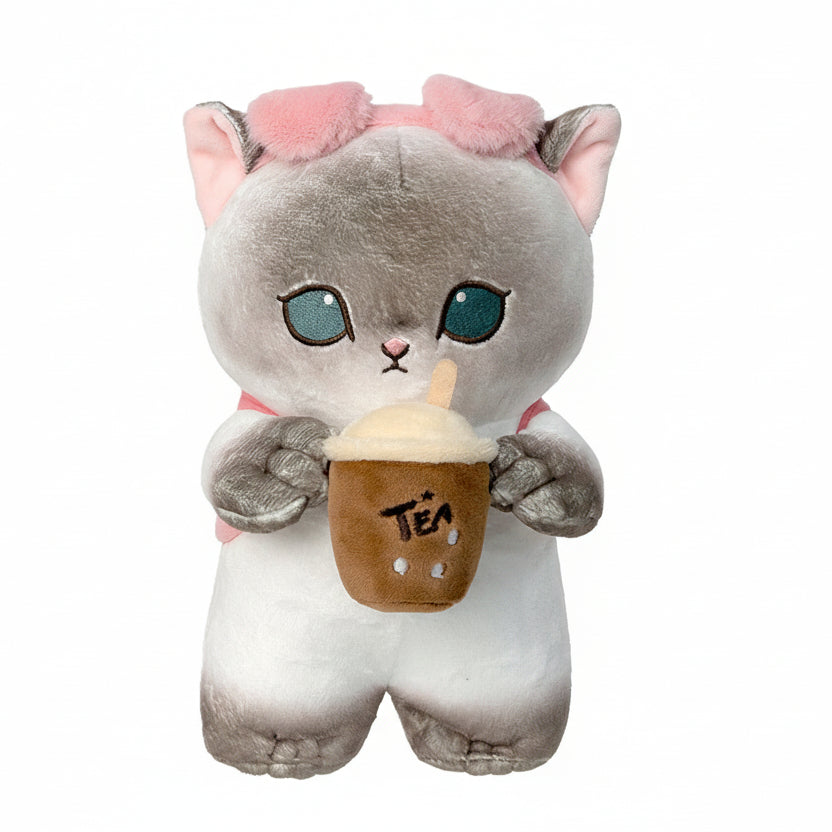 Mofusand Tea Cat Plush 9" - Fundom