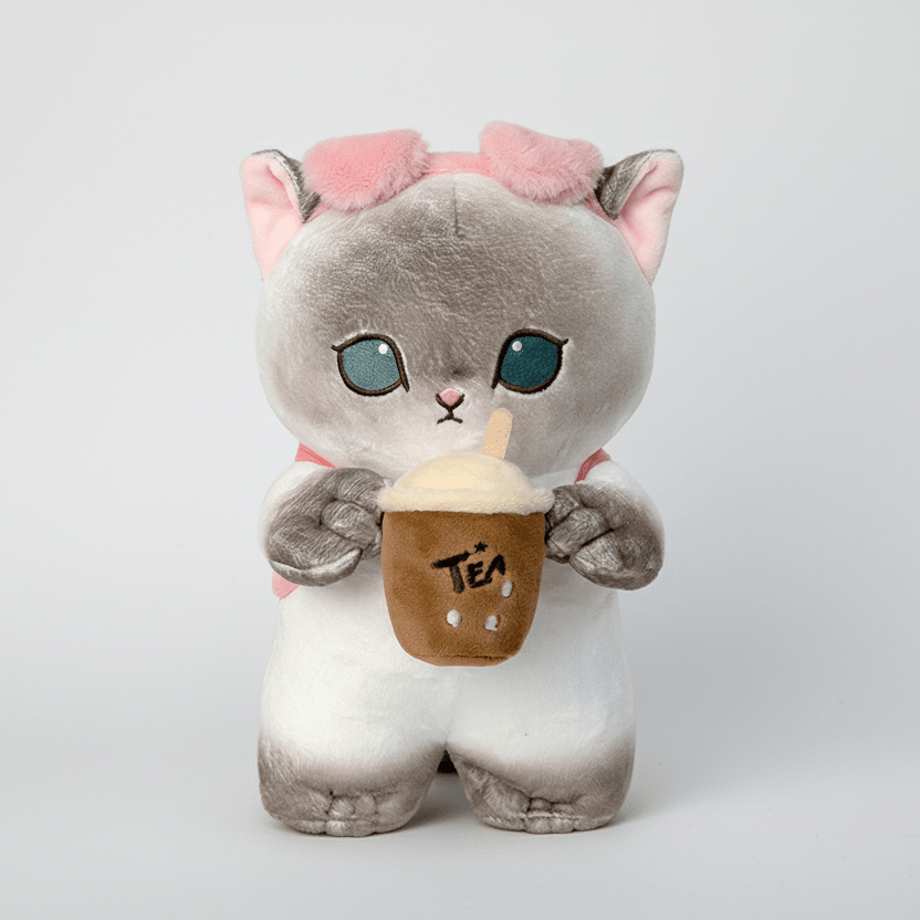 Mofusand Tea Cat Plush 9" - Fundom