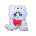 Mofusand White Bear Cat Plush Keychain - Fundom