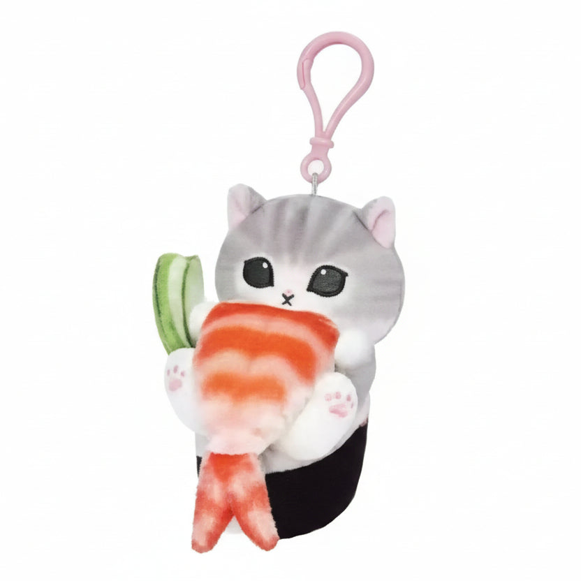 Mofusand - Shrimp Sushi Cat - Plush Keychain - Fundom