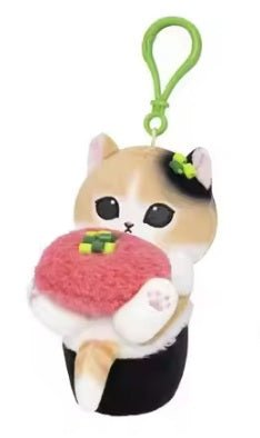 Mofusand - Negitoro Sushi Cat - Plush Keychain - Fundom