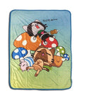 Monster Hunter: Airou & Merorou Sleeping Time Anime Throw Blanket - Fundom