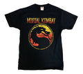 Mortal Kombat Vintage Logo Adult Graphic T-Shirt - Fundom
