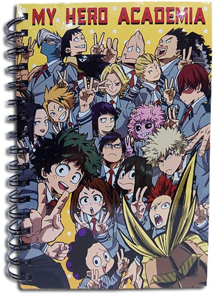 My Hero Academia 1 - A Class Anime Hardcover Spiral Notebook - Fundom