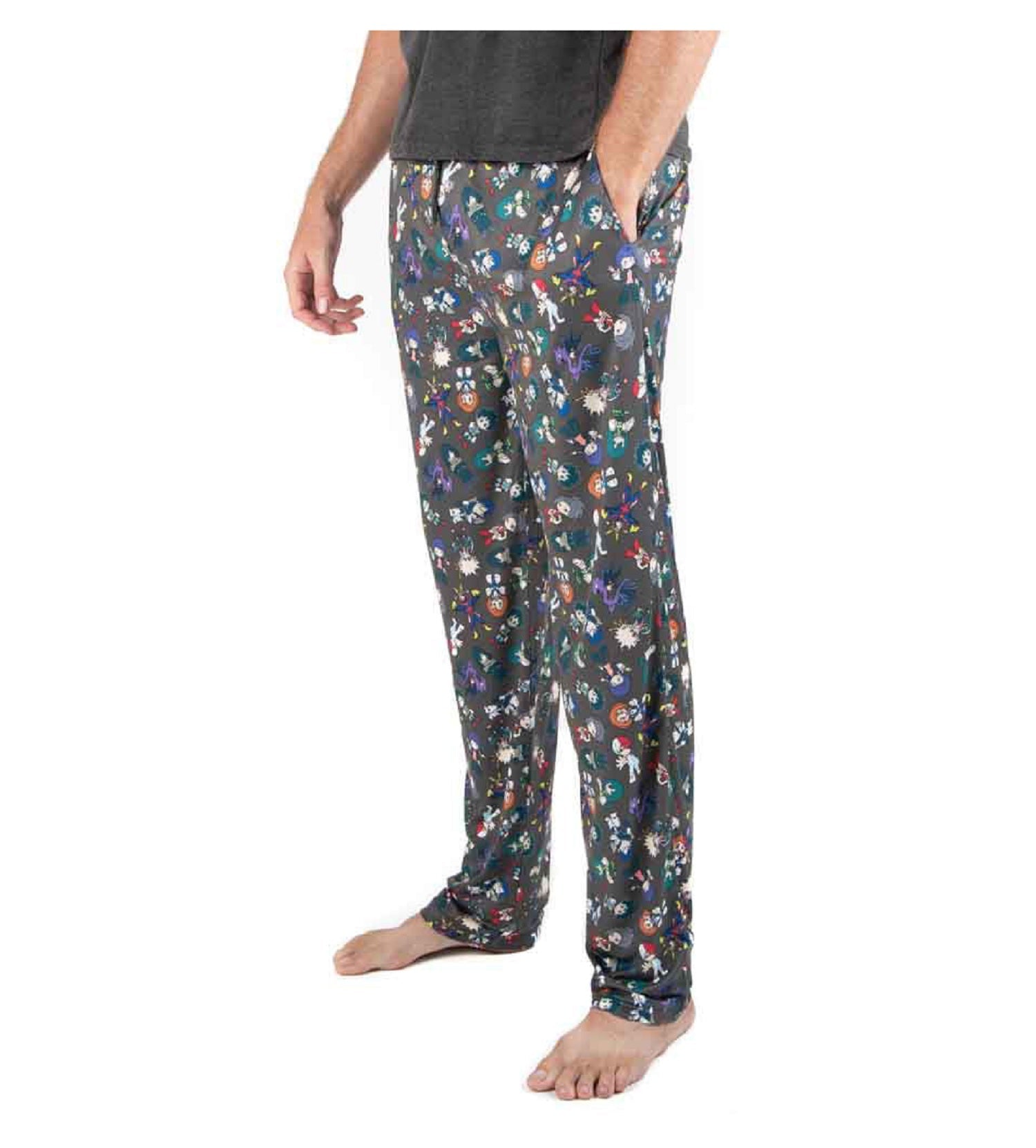 My Hero Academia Chibi All Over Anime Adult Unisex Pajama Sleep Pants - Fundom