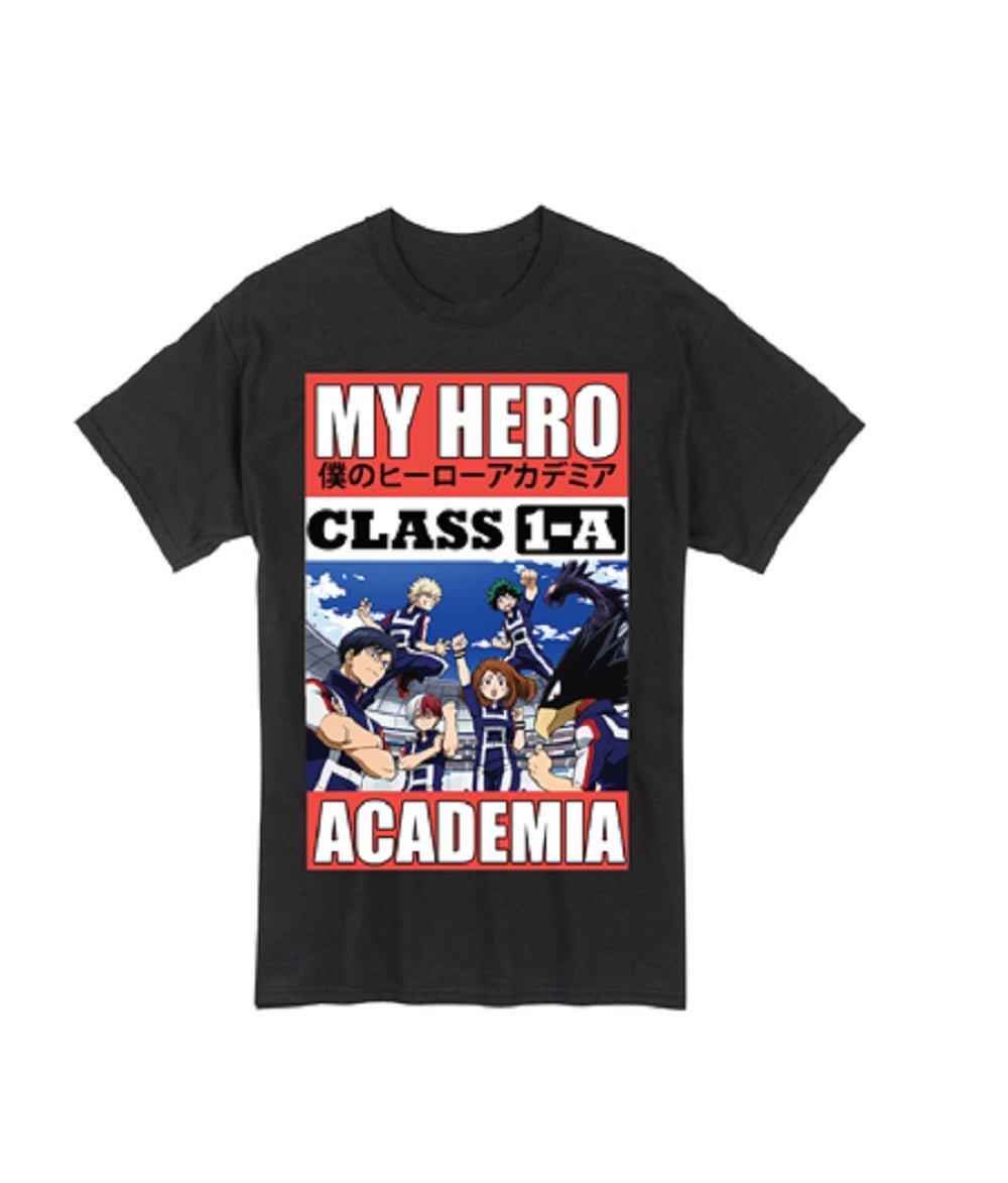 My Hero Academia Class 1A Vintage Anime Adult T-Shirt - Fundom